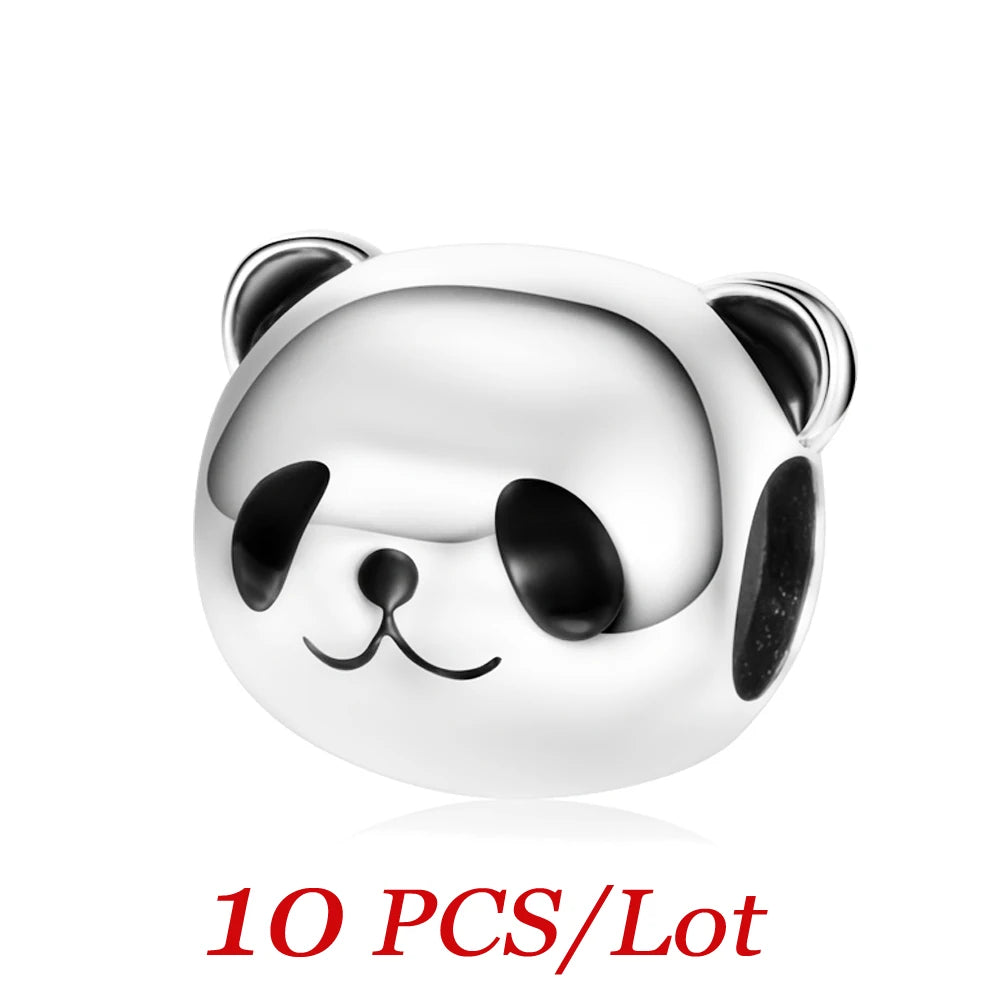 Cute Hanging Sloth Charm Fit Original Pan Bracelet DIY Women Jewelry Gift Sweet Animals Beads 2024 New Arrivals