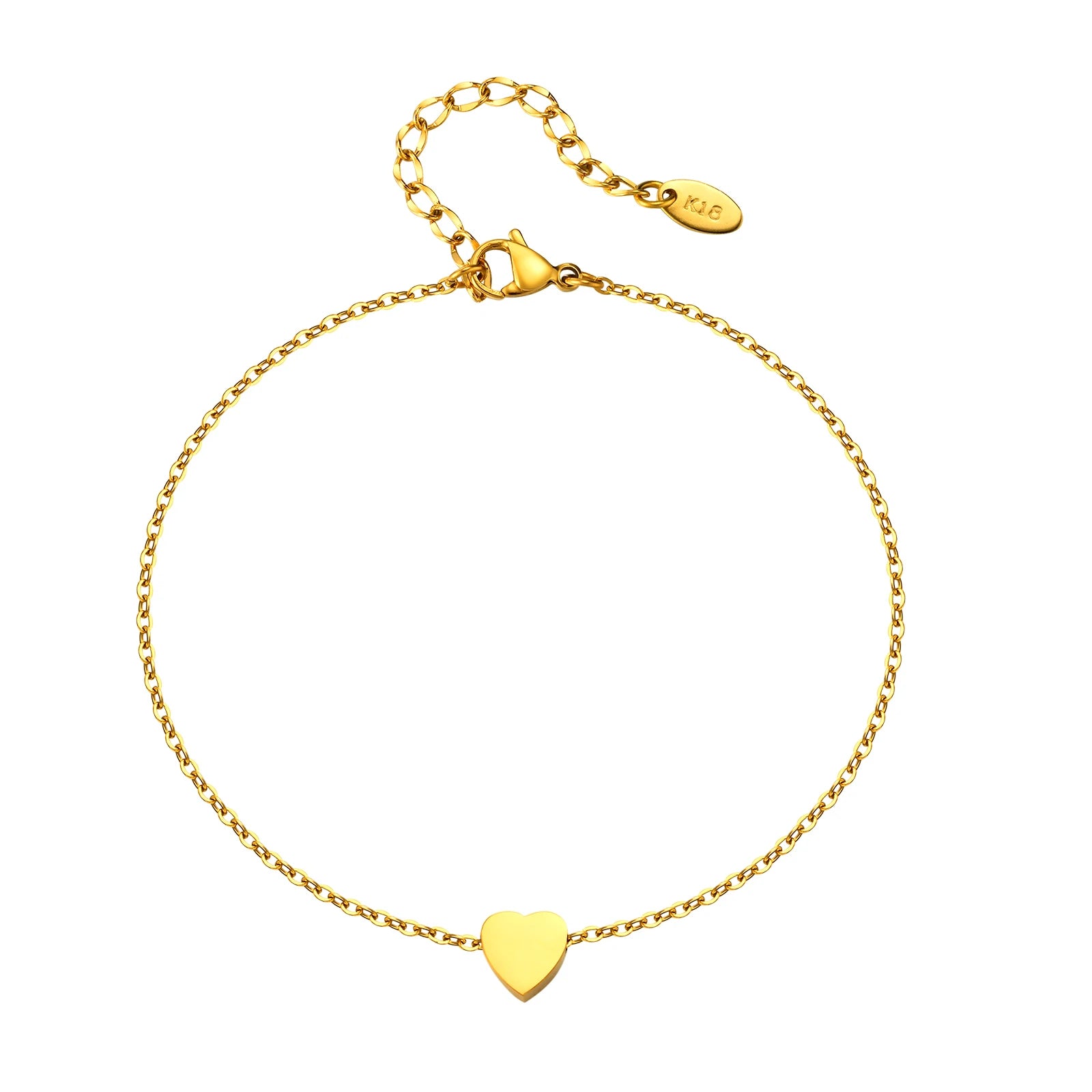 Stainless Steel Beach Anklet - Waterproof Adjustable Boho Foot Jewelry for Women