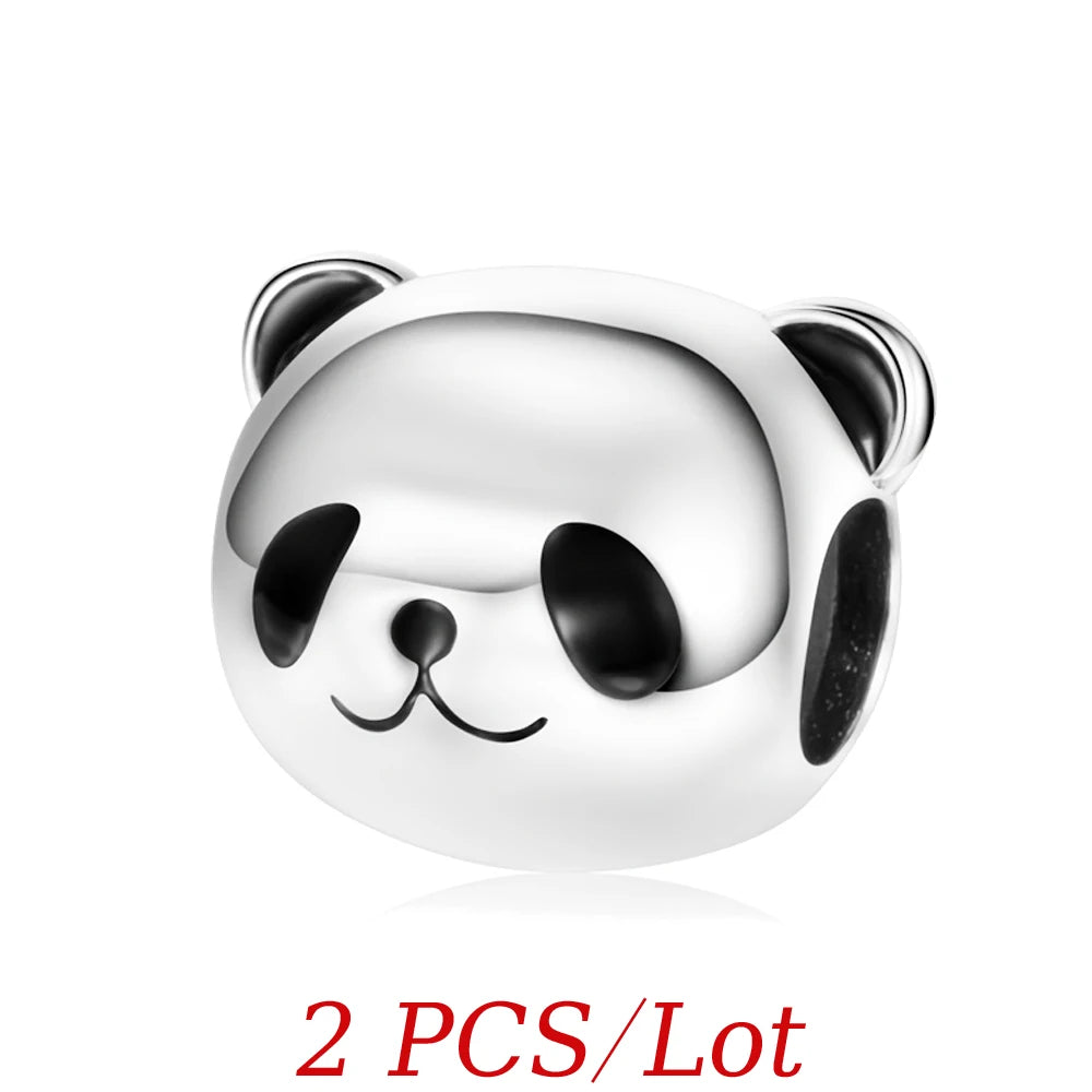 Cute Hanging Sloth Charm Fit Original Pan Bracelet DIY Women Jewelry Gift Sweet Animals Beads 2024 New Arrivals